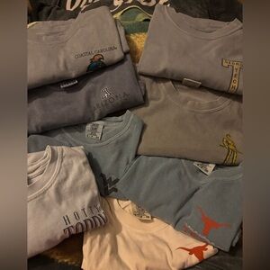 Men’s Set of 8 Comfort Colors Graphic T-Shirts Collection